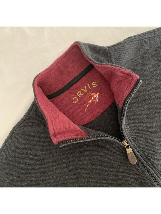 Orvis Other - Orvis Mens XL Charcoal Gray Sweater Pullover Sweatshirt